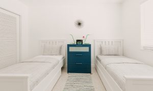 GVV Twin Bedroom -Villa Victoriana Hostels near Las Olas